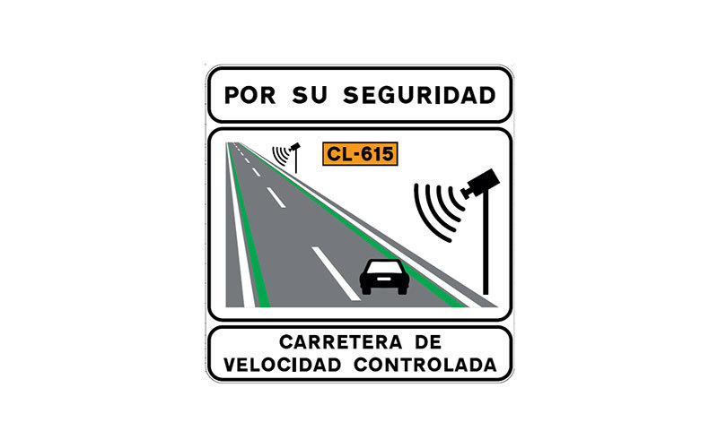 Dgt Lineas Verdes Carretera Senal