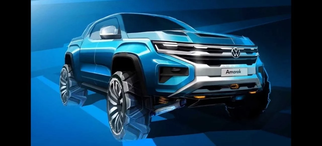 Teaser Vw Amarok 2022