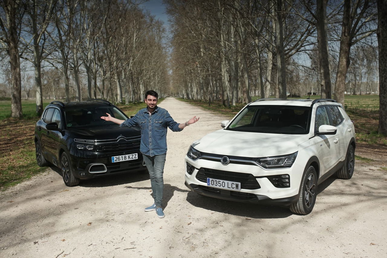 Citroen C5 Aircross Vs Ssangyong Korando Portada