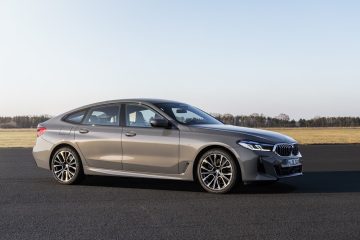 Perfil elegante y aerodinámico del BMW Serie 6 Gran Turismo.