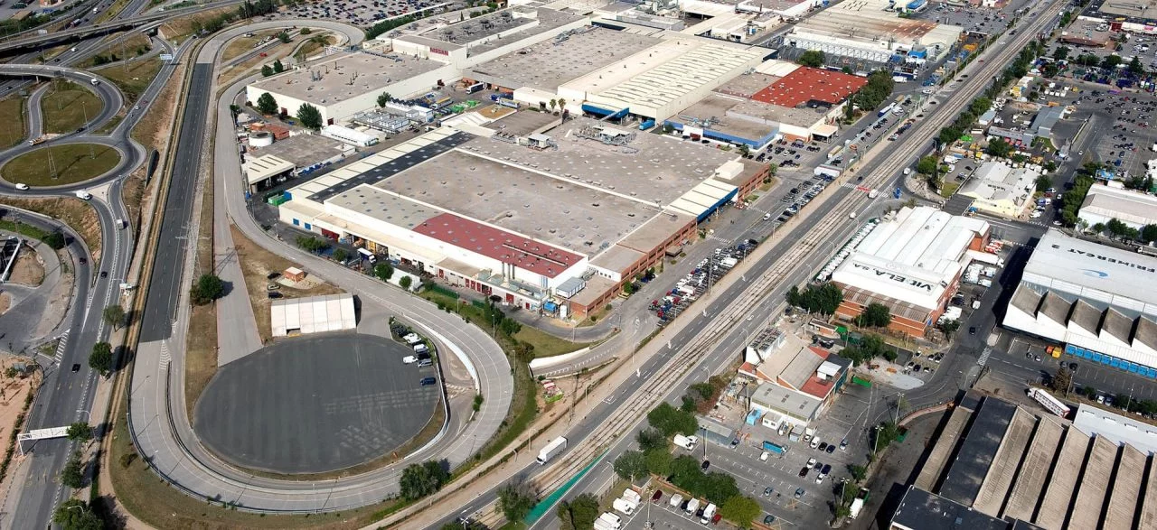 Nissan Fabrica Barcelona Vista Aerea