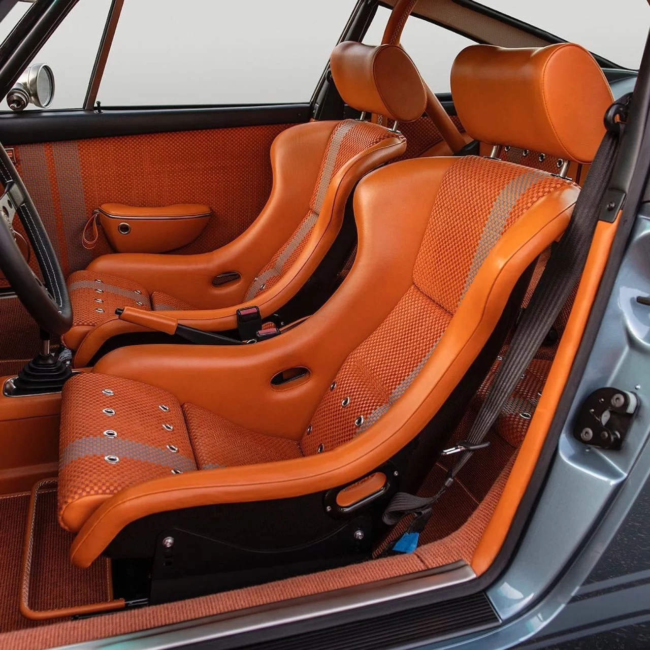 Porsche 911 Singer Azul Naranja Dm 6