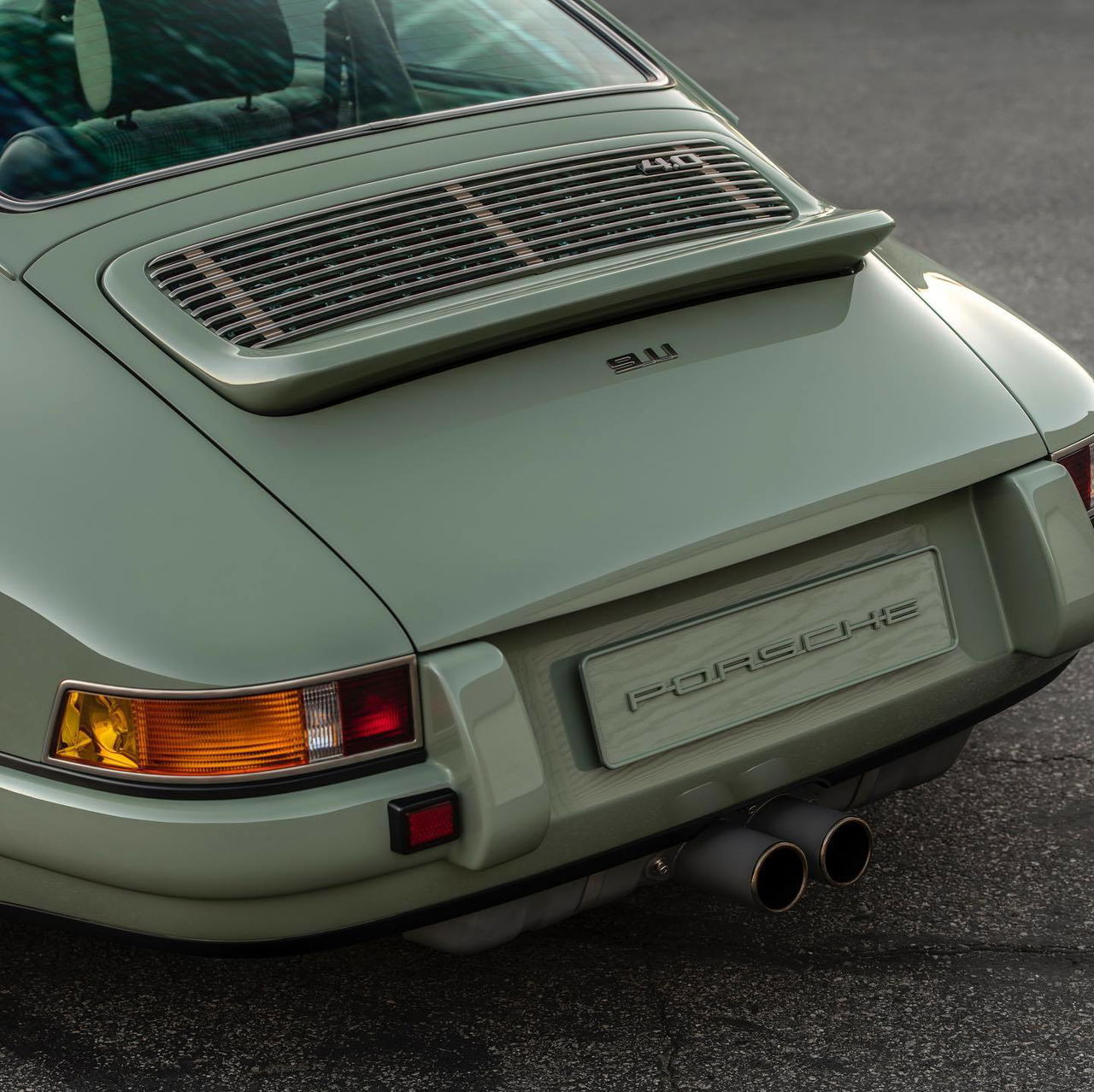 Porsche 911 Singer Verde 2020 11