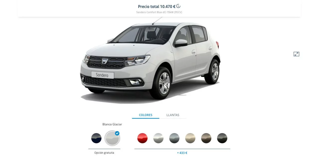 Dacia Sandero Diesel Mas Barato Comfort Blue Dci