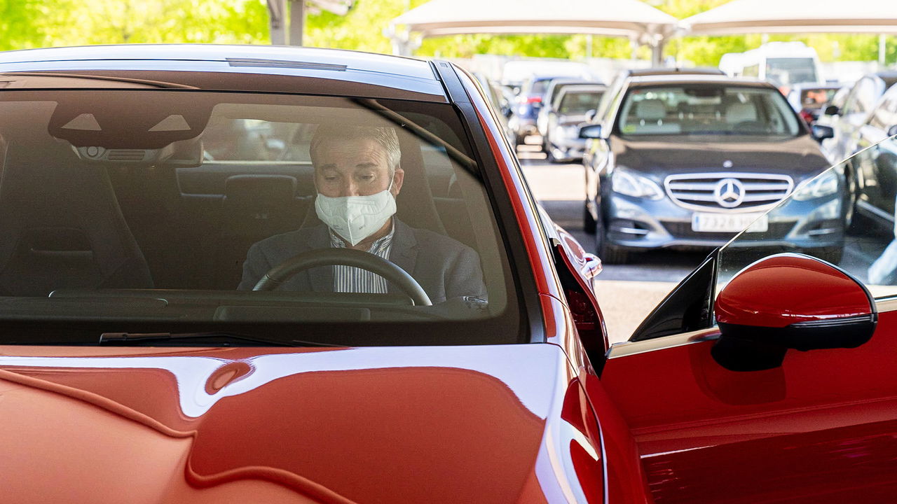 Mascarillas Coche Concesionario Mercedes