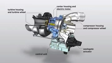 Mercedes Turbo Electrico Garrett 07