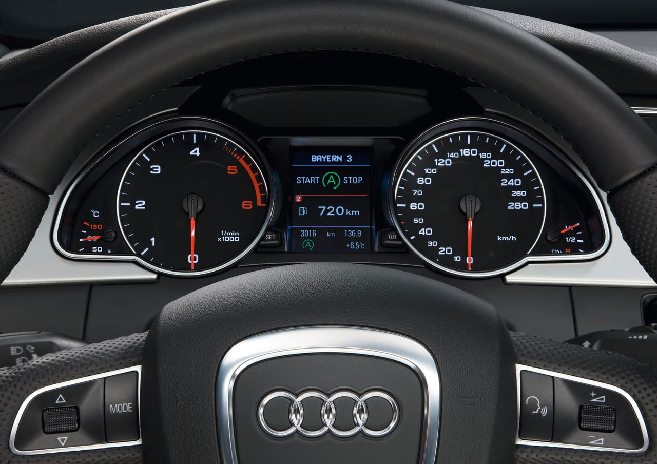 Start Stop System Display In The Audi A5