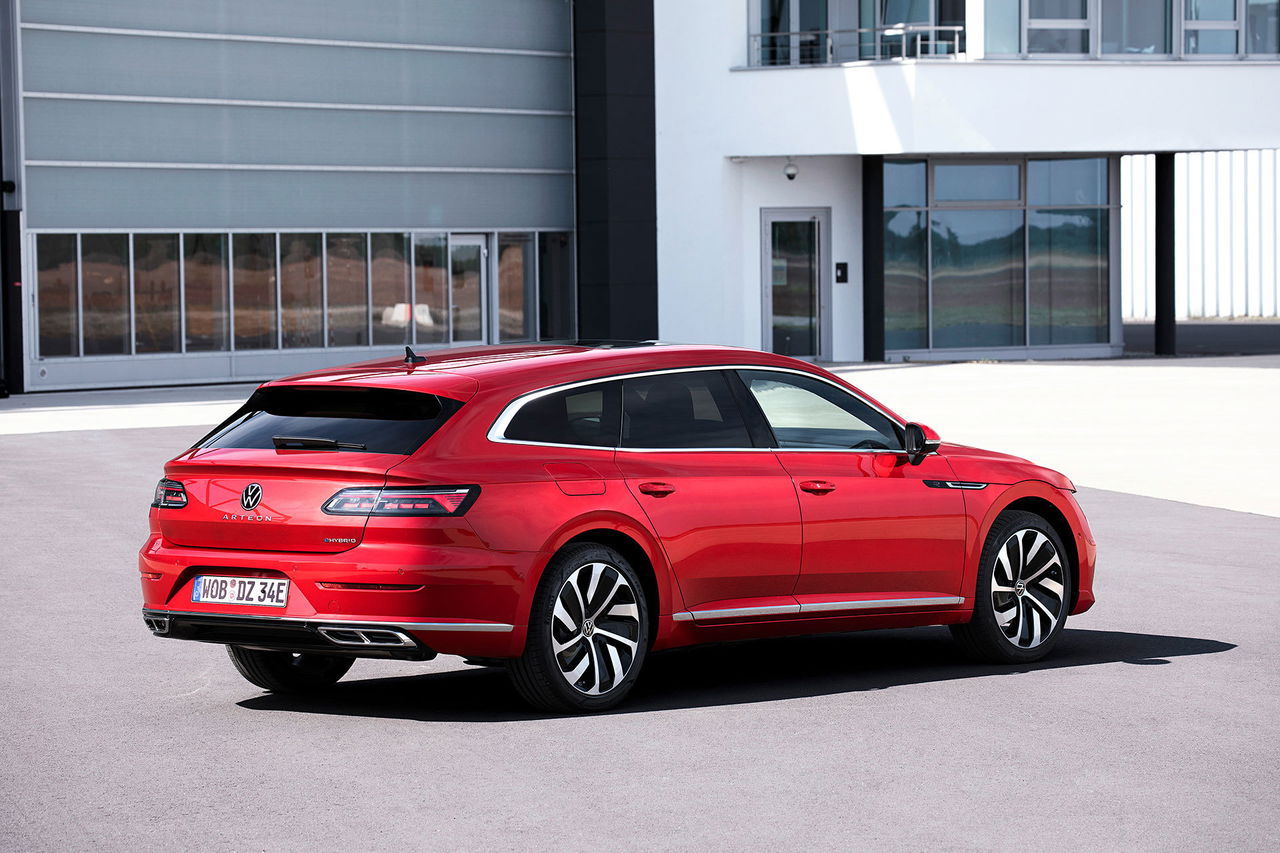 Volkswagen Arteon 2020 Shooting Brake Ehybrid R Line Rojo 02