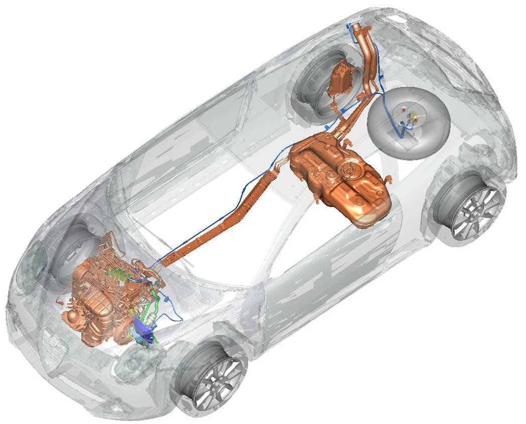 Instalar Conversion Glp Etiqueta Eco Alfa Romeo Mito Esquema