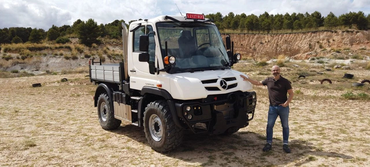 Prueba Mercedes Unimog P