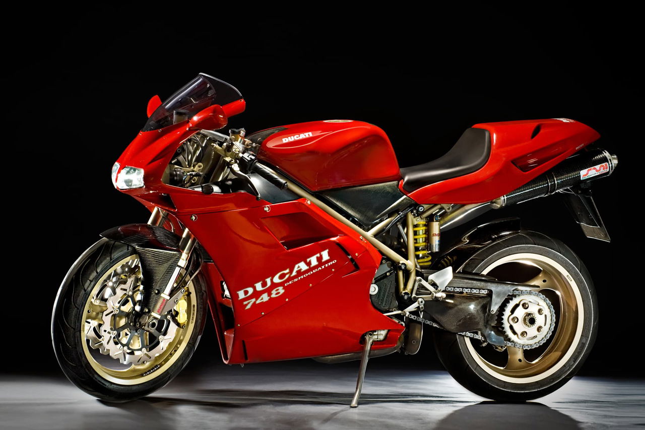 Funciona Distribucion Desmodromica Ducati 748 Desmo