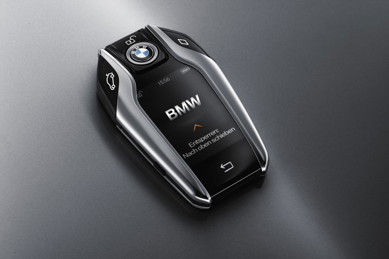 Perder Llaves Coche Llave Bmw Inteligente Pantalla