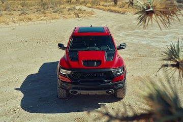 2021 Ram 1500 Trx Front Head On Overhead