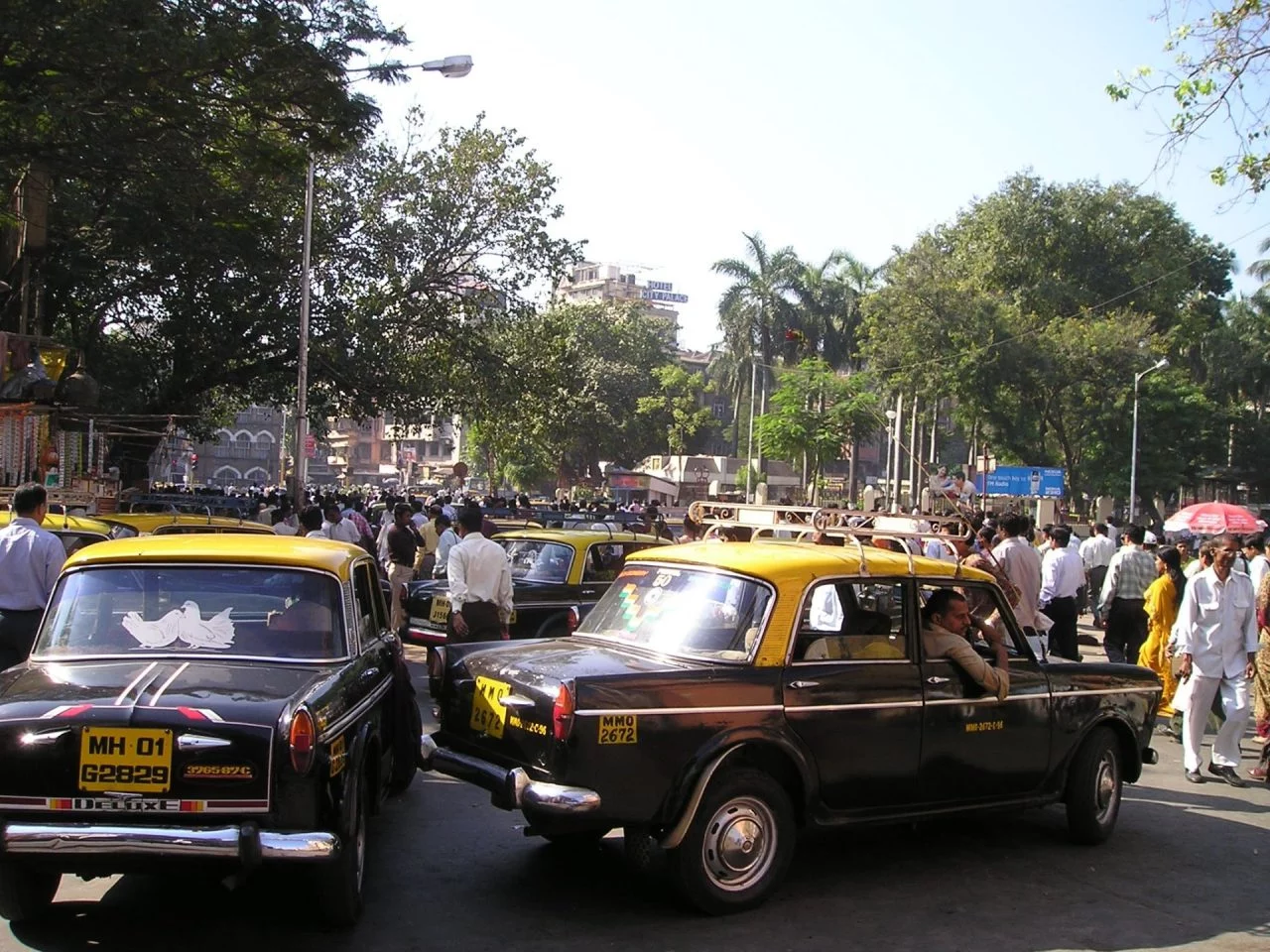 Semaforos Anti Ruido Bombay Ciudad India