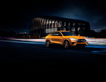 2021 Mustang Mach E Gt Cyber Orange