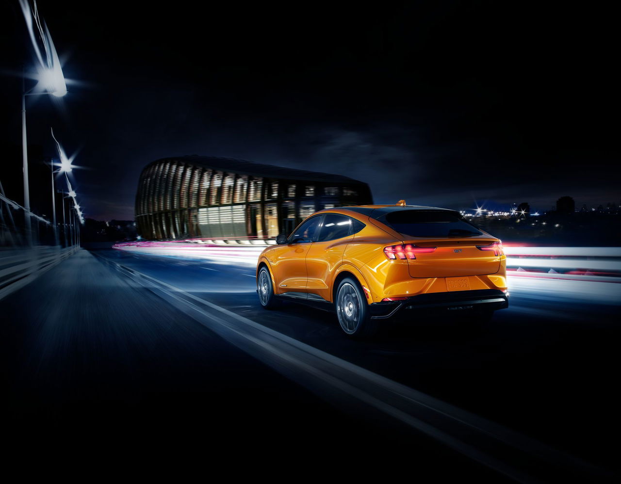 2021 Mustang Mach E Gt Cyber Orange