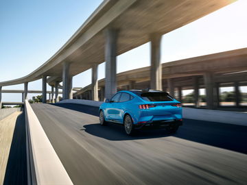 2021 Mustang Mach E Gt In Grabber Blue Metallic