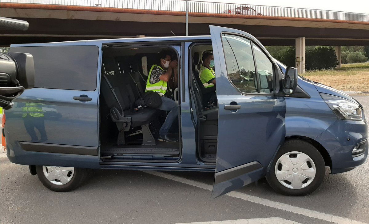 Furgoneta Camuflada Guardia Civil Dgt