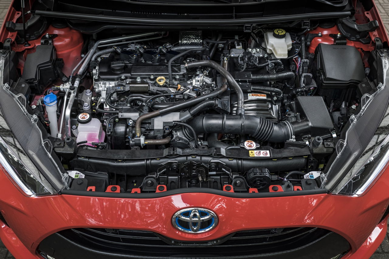 Toyota Yaris 2020 Prueba Detalles Rojo 26