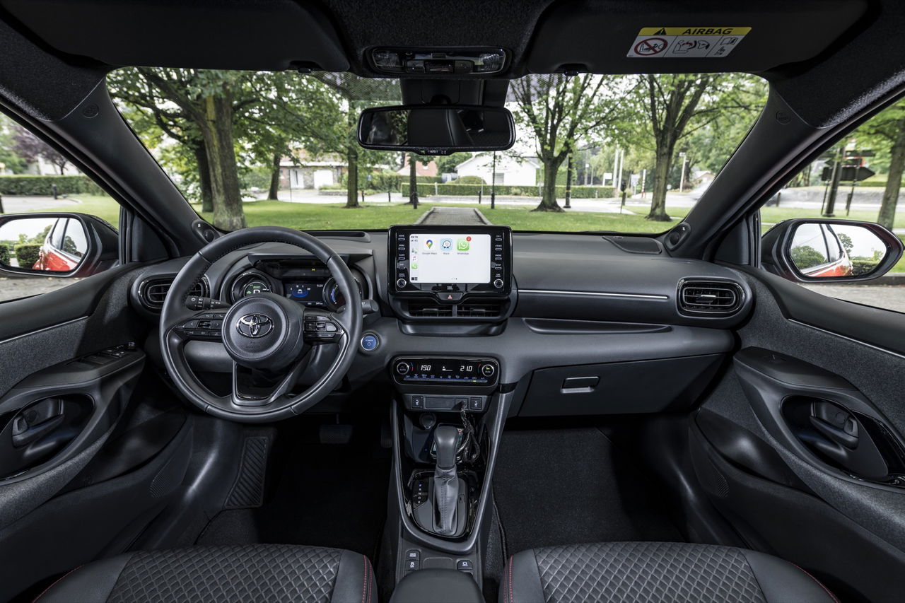 Toyota Yaris 2020 Prueba Detalles Rojo 31