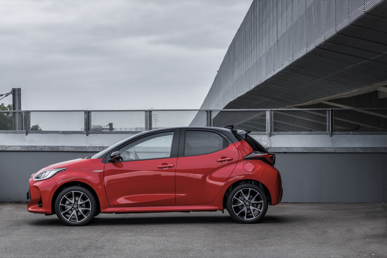 Toyota Yaris 2020 Prueba Rojo 10