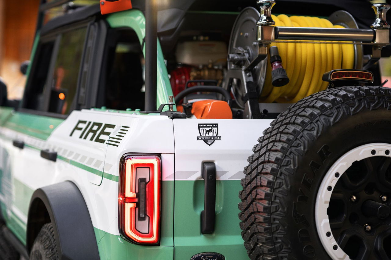 Bronco + Filson Wildland Fire Rig Concept