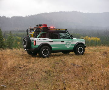 Bronco + Filson Wildland Fire Rig Concept