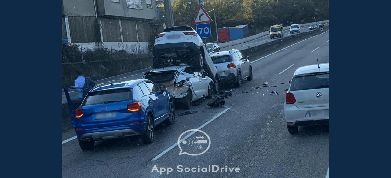 Accidente Frenar Evitar Radar