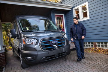 All Electric Ford E Transit