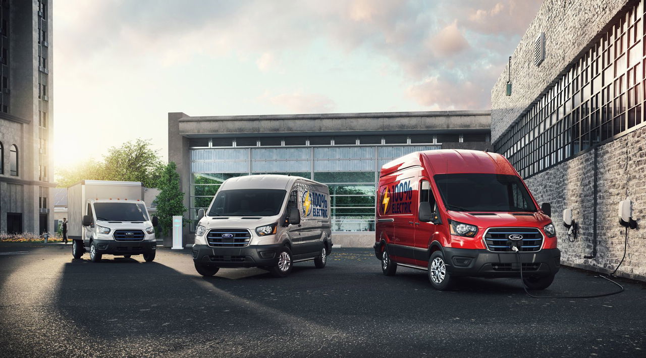 All Electric Ford E Transit