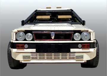 Lancia Delta Integrale Lego 5