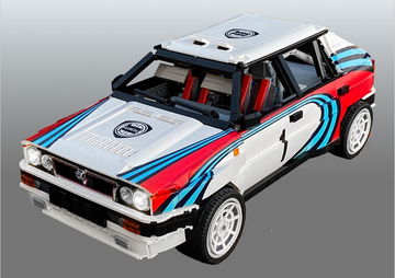 Lancia Delta Integrale Lego 9