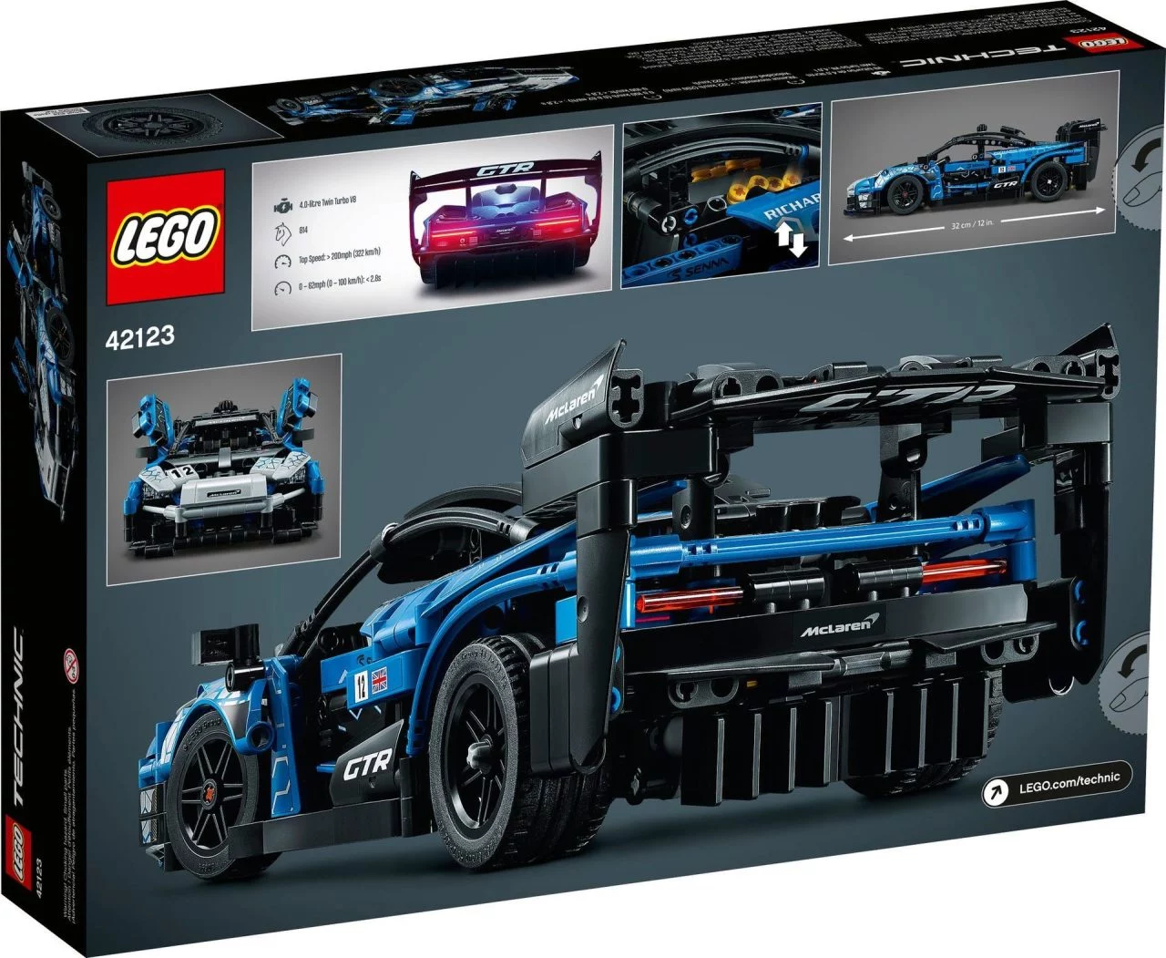 Mclaren Senna Gtr Lego 11