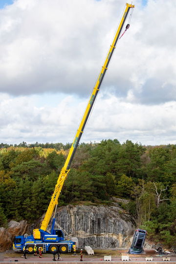 Volvo Cars Drops New Cars From 30 Metres To Help Rescue Services Save Lives