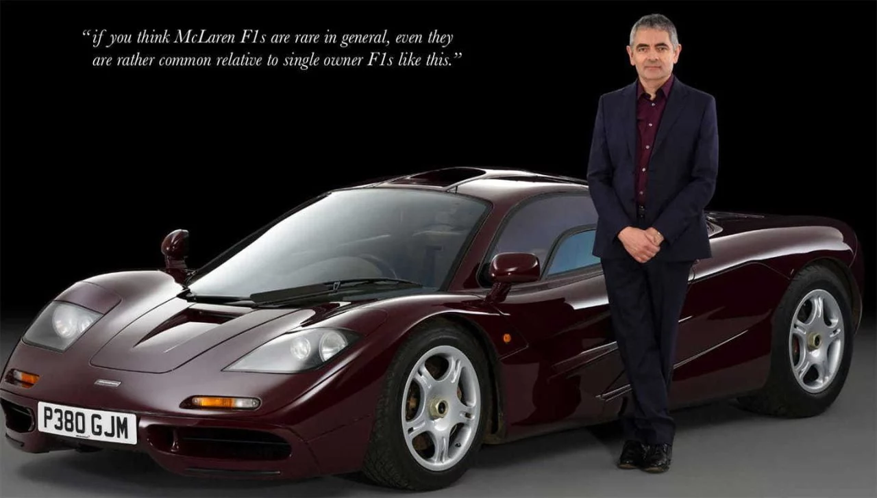 Mclaren F1 Rowan Atkinson