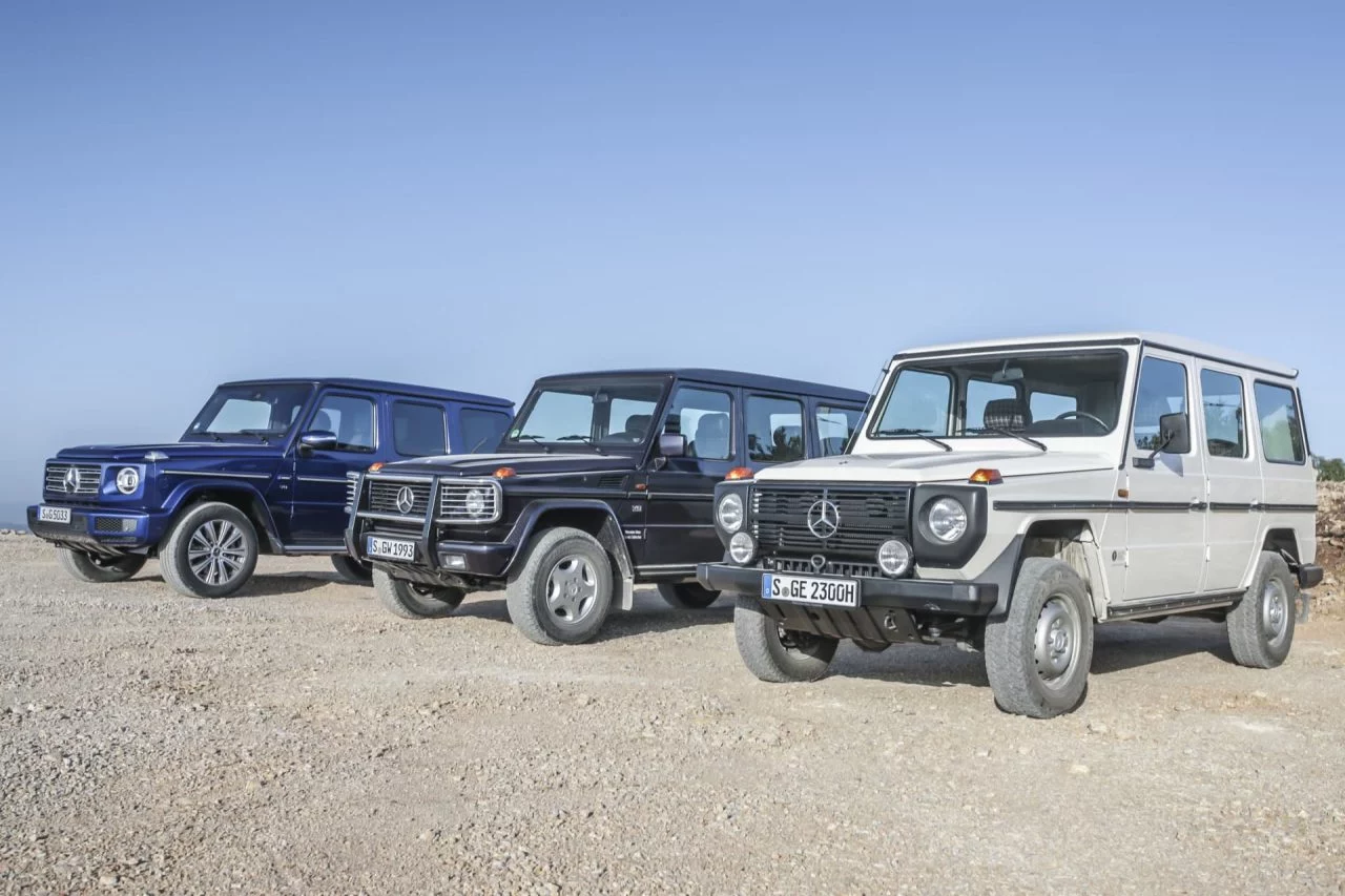 Vor 40 Jahren Wird Der Geländeklassiker Vorgestellt: Großer Geburtstag Für Die Mercedes Benz G Klasse The Off Road Classic Premieres 40 Years Ago: Grand Birthday Of The Mercedes Benz G Class