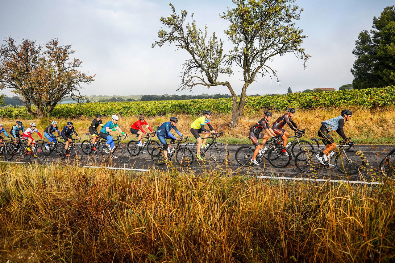 Ciclistas Carretera Michelin