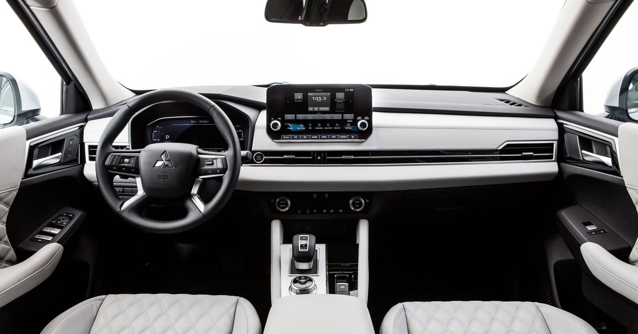 2022 Mitsubishi Outlander Interior Shown