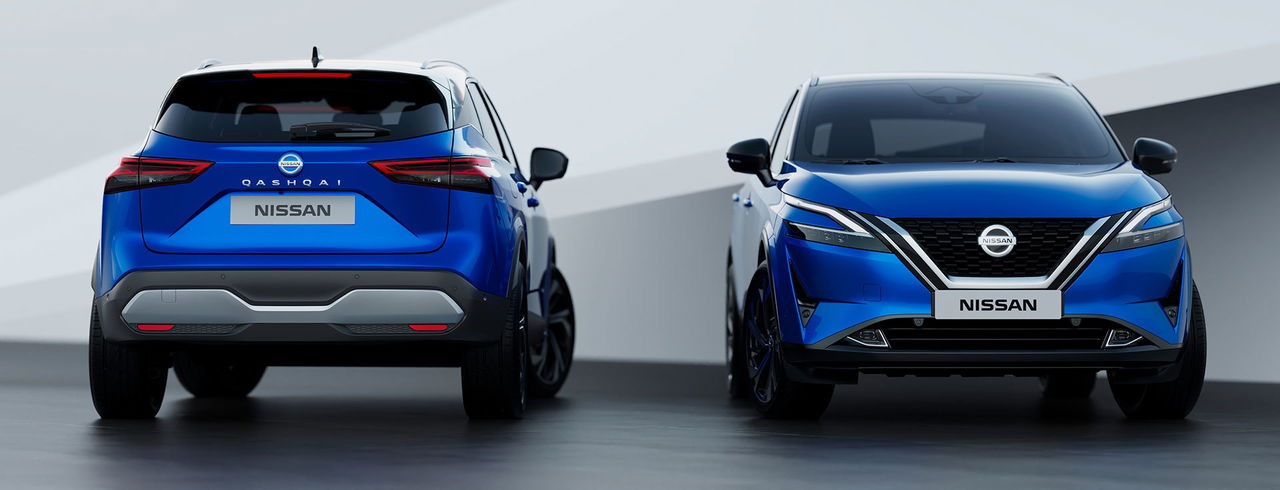 Nissan Qashqai 2021 Frontal Trasera