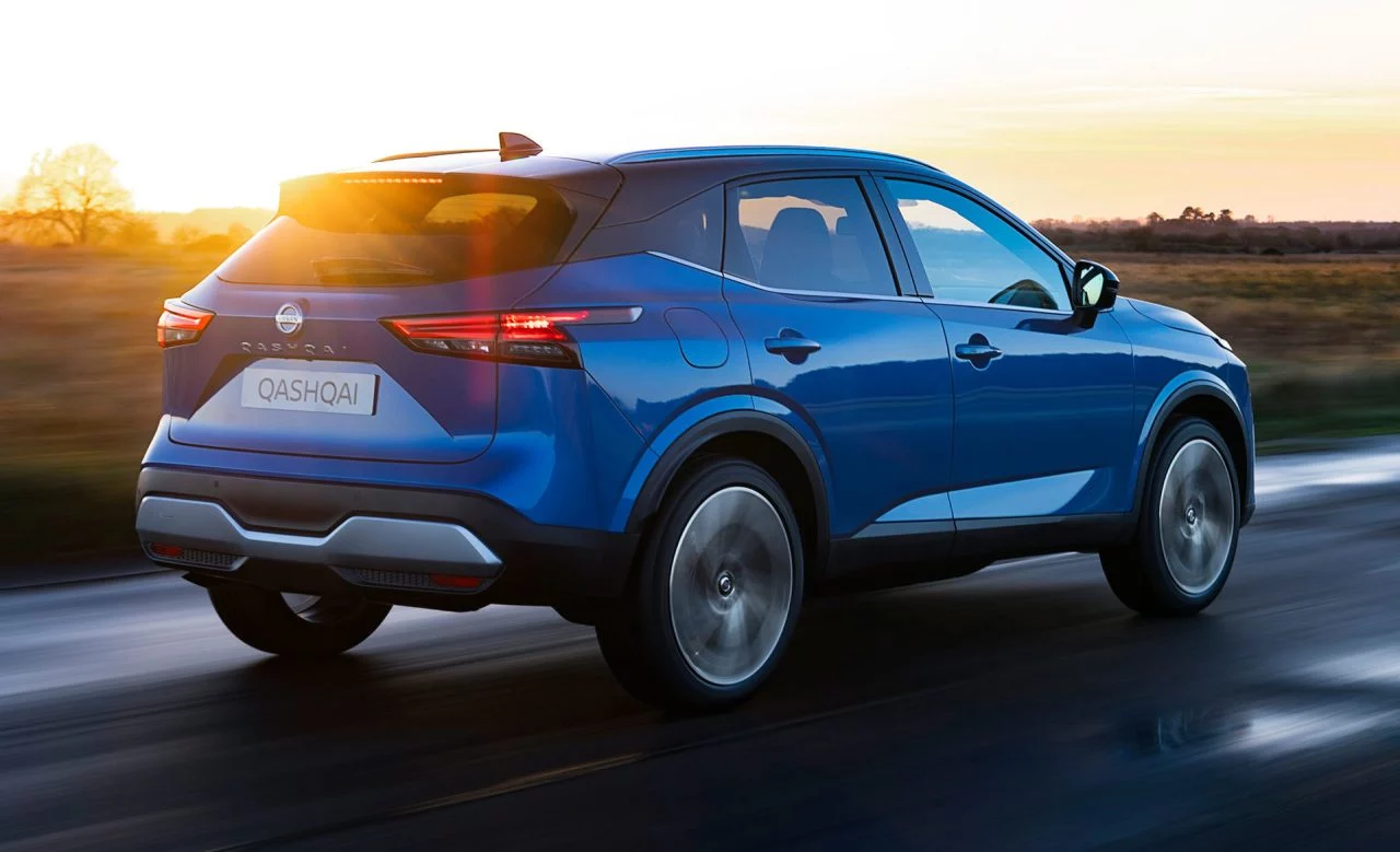 Nissan Qashqai 2021 Trasera