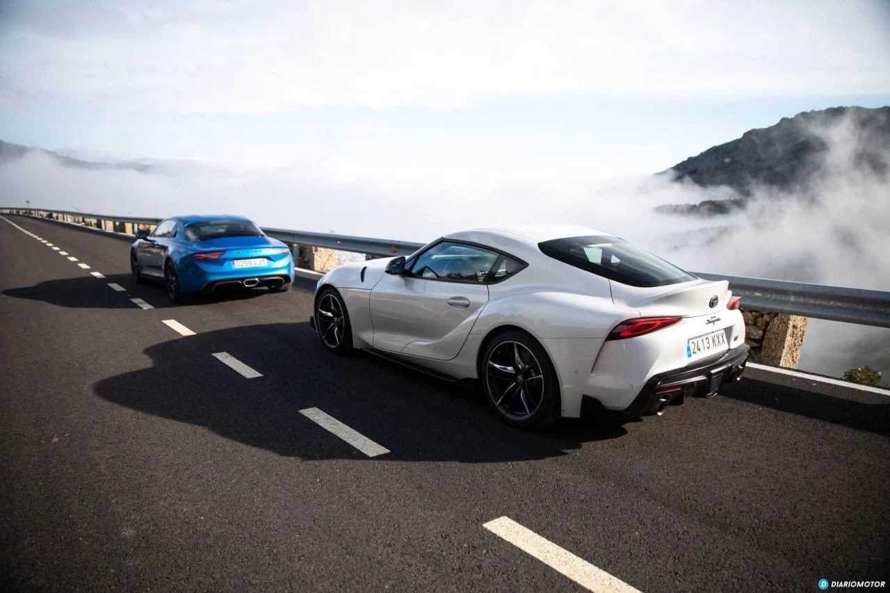 Alpine A110s Vs Toyota Supra 11 