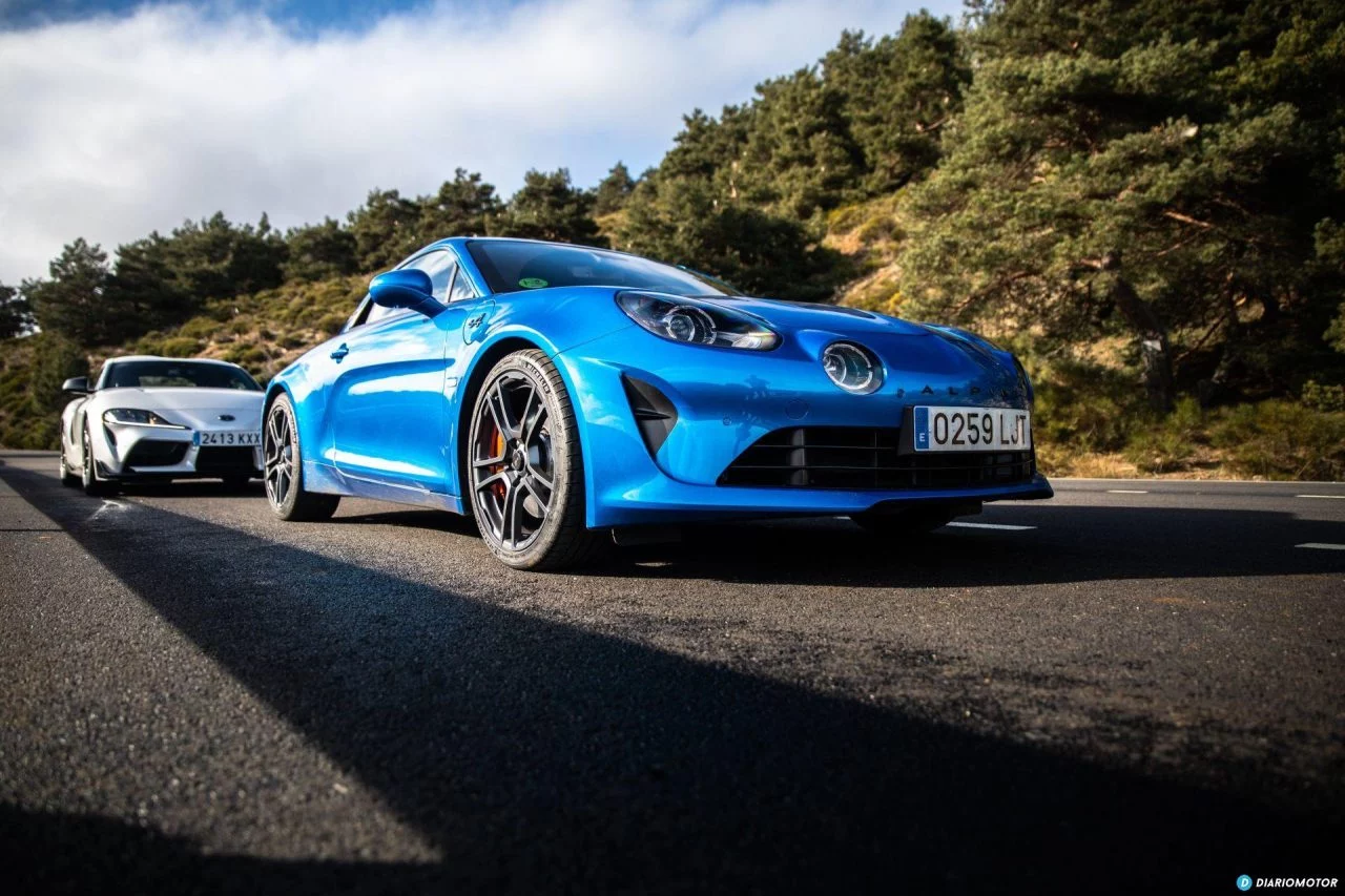 Alpine A110s Vs Toyota Supra 14 