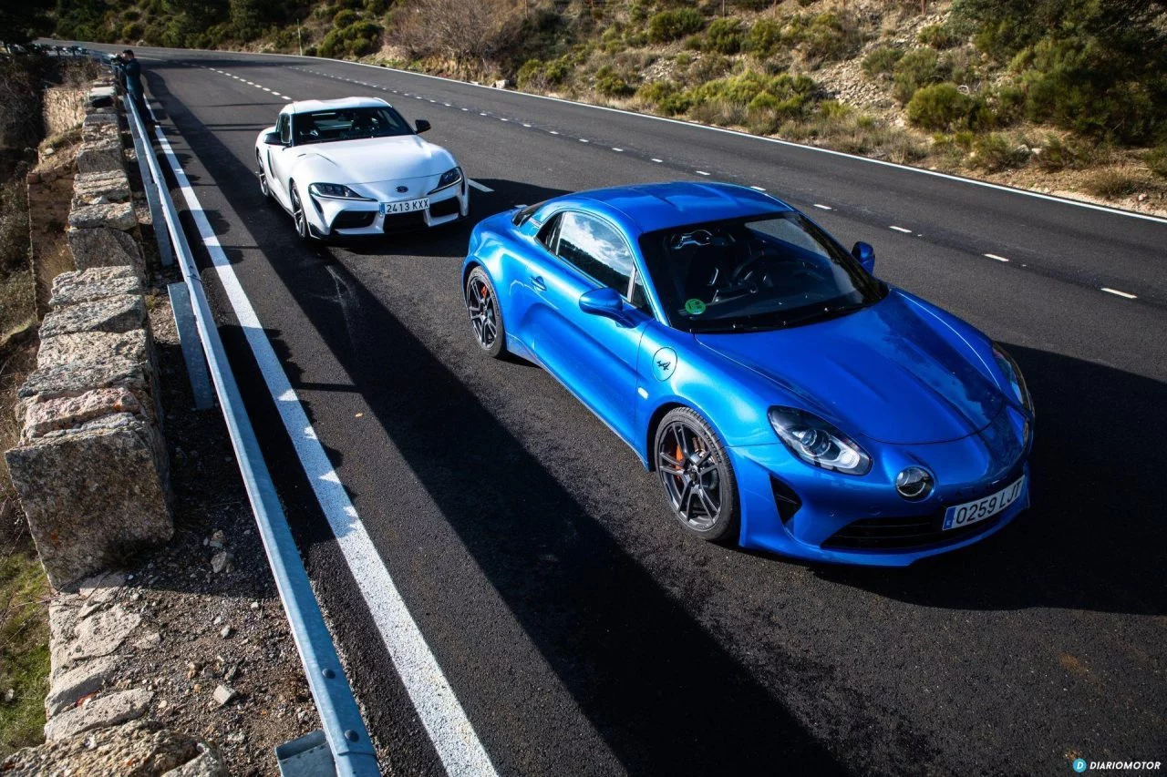 Alpine A110s Vs Toyota Supra 16 