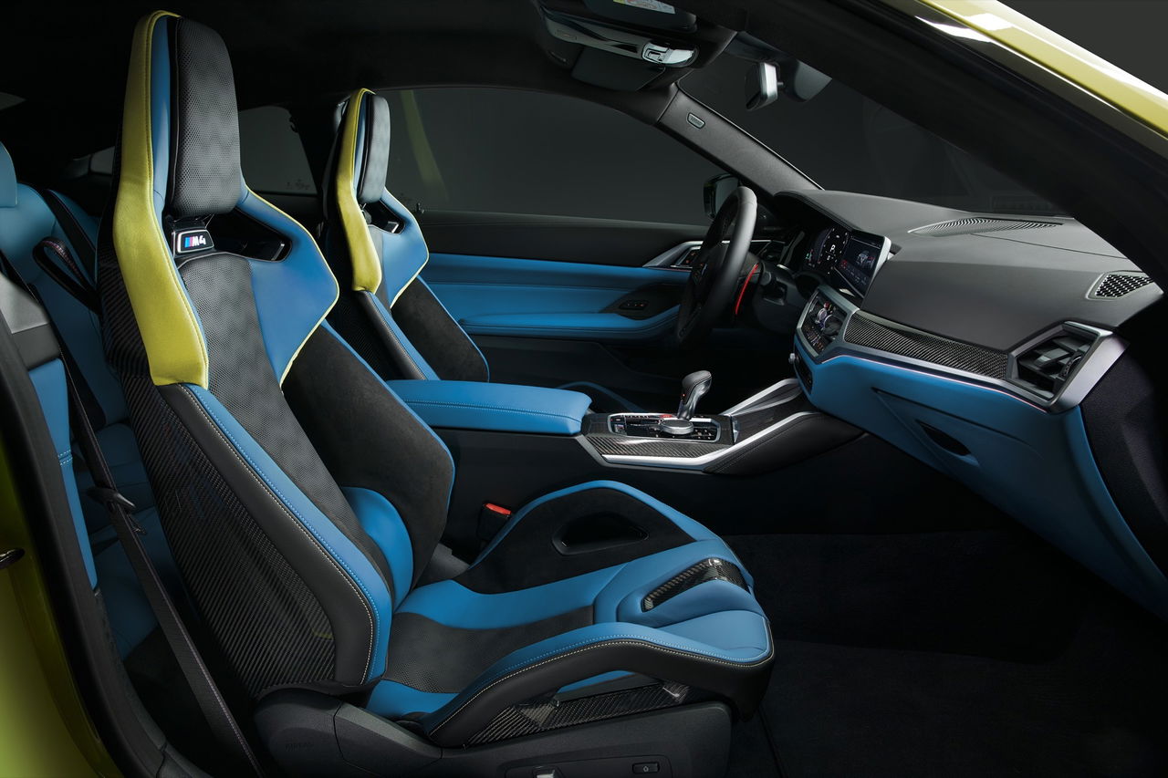 Bmw M4 Competition Coupe Amarillo Interior