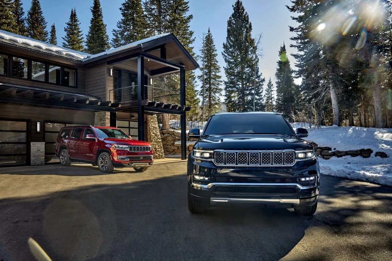 All New 2022 Wagoneer Series Ii (left) And 2022 Grand Wagoneer S