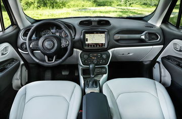 Jeep Renegade 2021 Limited Azul Interior