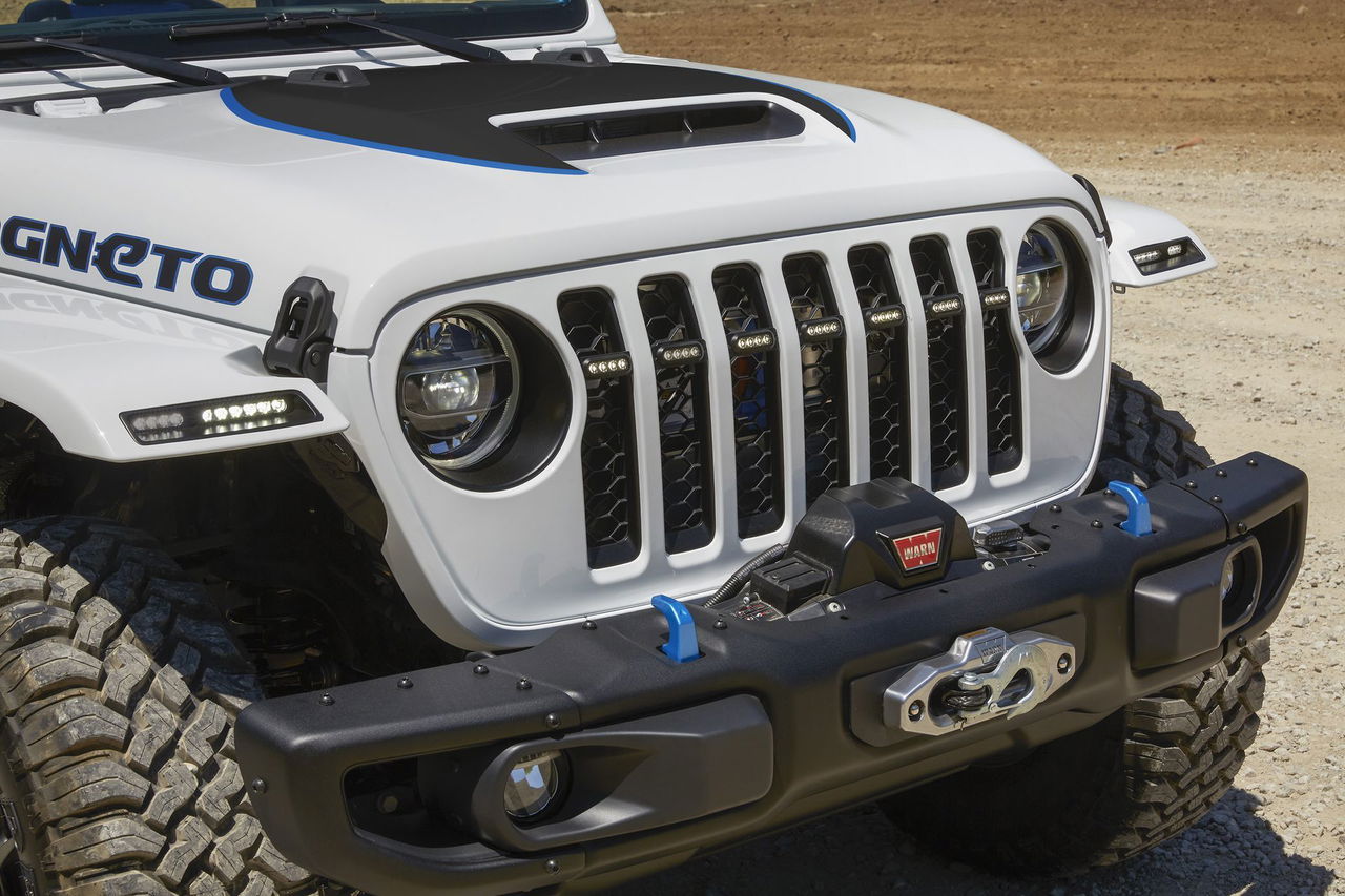 The Jeep® Magneto Bev Concept Comes Equipped With A Jpp 2 Inch