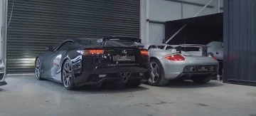 Lexus Lfa Porsche Carrera Gt