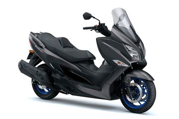 Suzuki Burgman gris 2