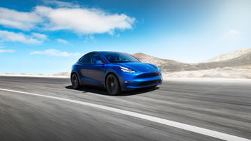 Tesla Model Y Azul 2021